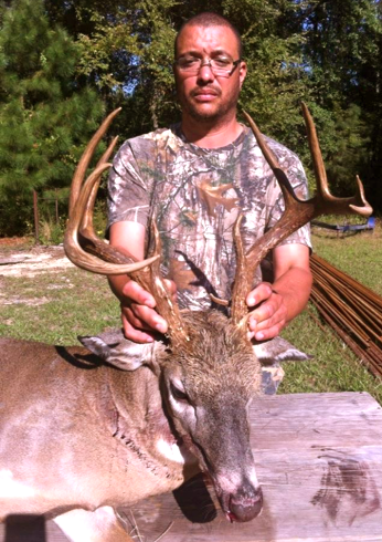 Marcus John's second place deer -- an 11 pointer that score just slightly less than the winner