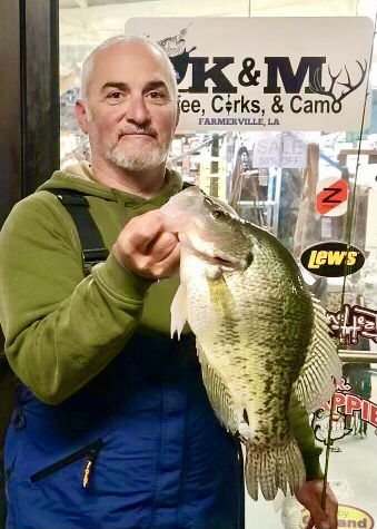 Hodge lands state's No. 2 crappie at Bussey